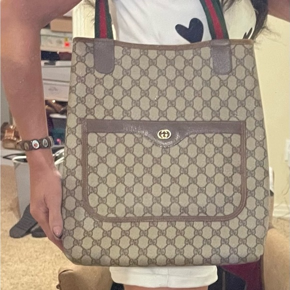 “RePoSh” beautiful Gucci Tote in terrific condition! - Picture 4 of 6